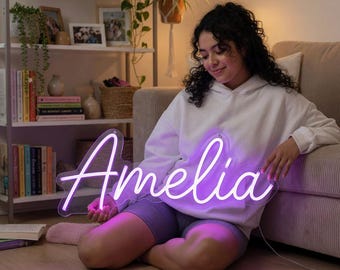 Neon Sign | Custom Neon Sign | Handmade Neon Sign | Aesthetic Neon Signs For Wall Decor | Neon Lights | Custom Led Sign