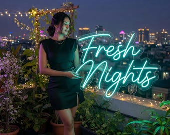 Custom Name Neon Sign , LED Neon Lights , Light Up Signs, Personalized Gifts , Wall Hanging Name Sign, Birthday Gift , Home and Wall Decor
