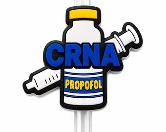 CRNA Propofol sugrörstoppare | Anestesikopp till sjuksköterskor (3D-utskrivet)