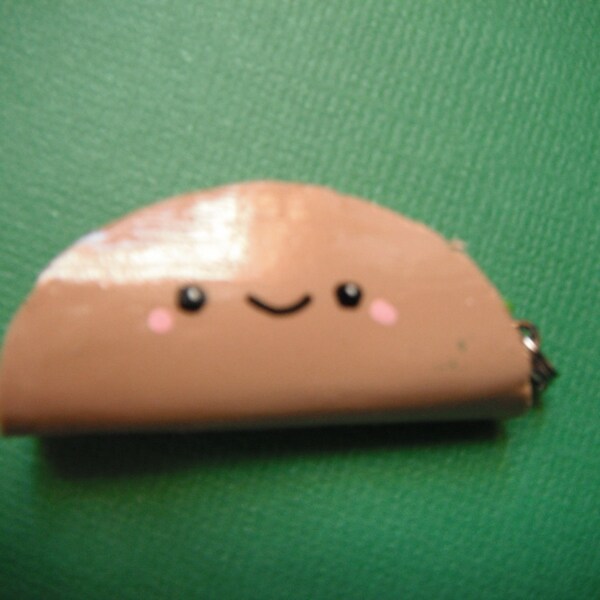 Handmade Polymer Clay Taco