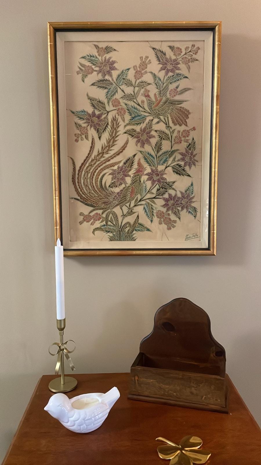 Framed Batik Vintage - Etsy