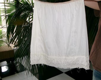 1950s slip skirt