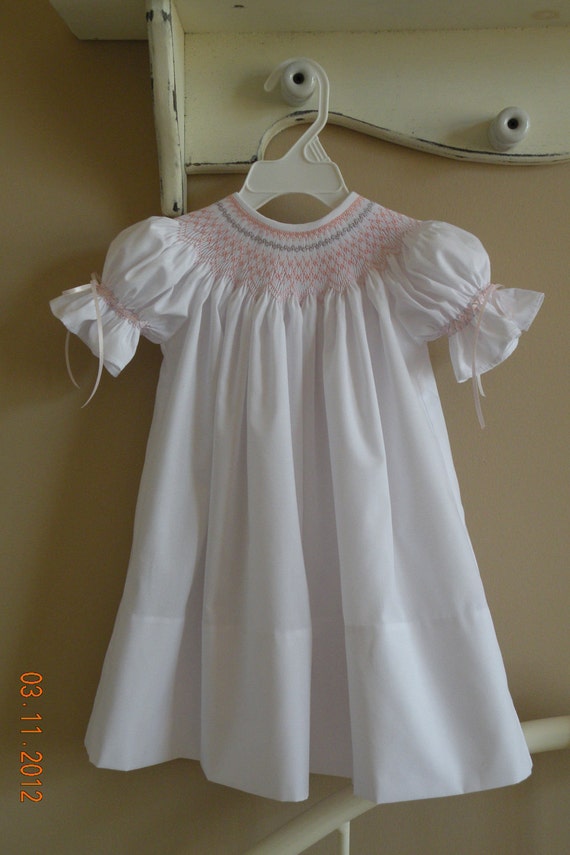 Hand Smocked Dress Etsy