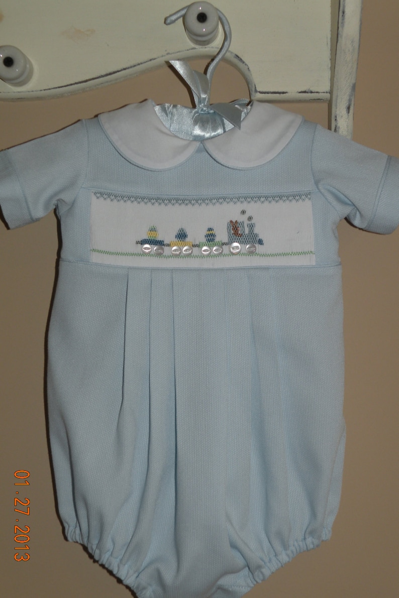 Baby Boy Hand Smocked Easter Outfit Etsy