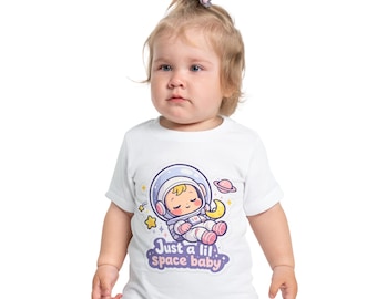 Space Baby Astronaut T-Shirt | Pastel Illustration Infant Tee