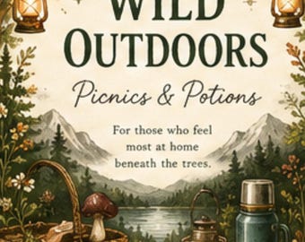 Wild Outdoors Picnic Kit | Adventure, Recipes, Nature Prompts (PDF Download)