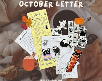 Snail Mail Kit UK, Themed Happy Mail Letter, Pen Pal Gift Set, Stationery Surprise, UK Seller