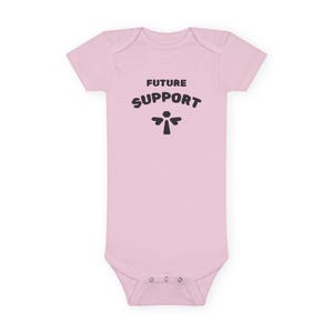 Future Support Player Babybody, Kortärmad Babybody | League of Legends-inspirerad body