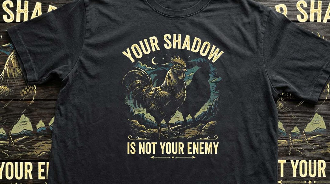 Chicken Shadow Ink Your Shadow Chicken PNG & PSD | DTF Ready File | Funny Chicken Mom ...