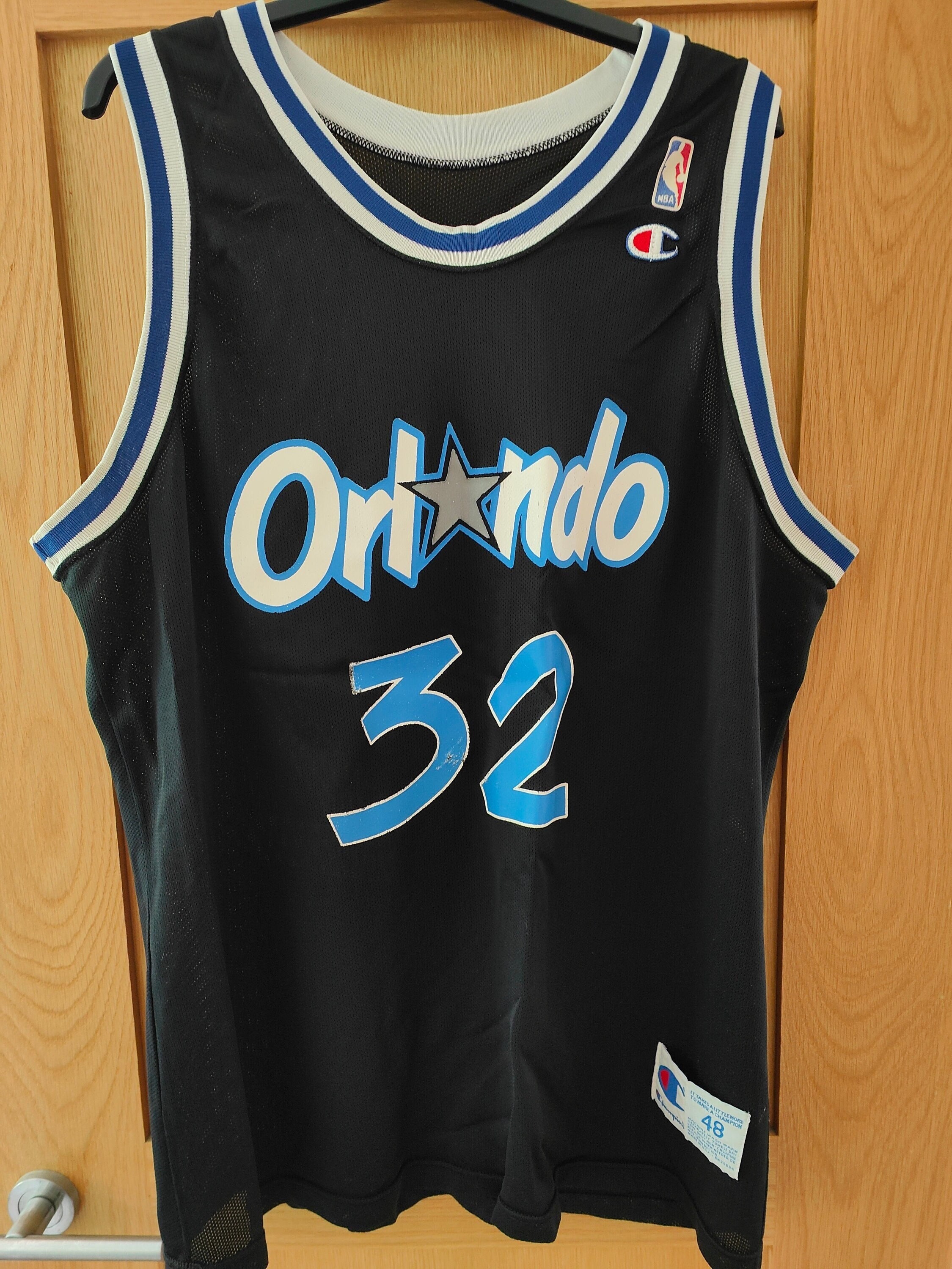 NBA Orlando Magic Basketball Jersey Singlet Spalding No. 32 O'Neal Size Sml