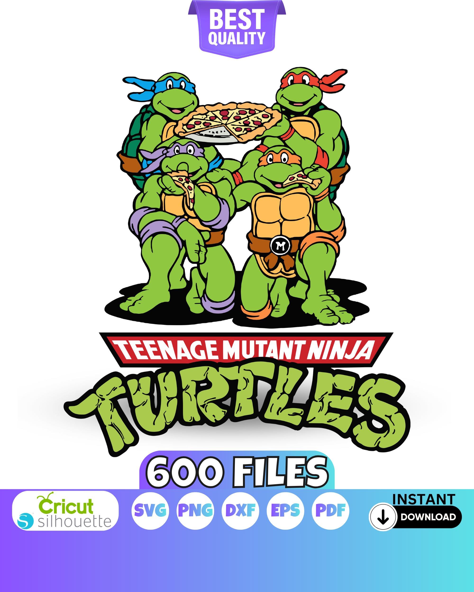 Ninja Turtle Svg Cut - Etsy