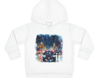 Police Car Hoodie | Toddler Pullover