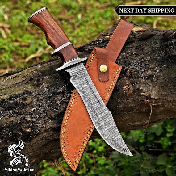 Damascus Steel Viking Knifw, Custom Hand Forged Viking Knifw For Father Day Gift, Decorative Unique Knifw For Camping, Gift For Viking Lover