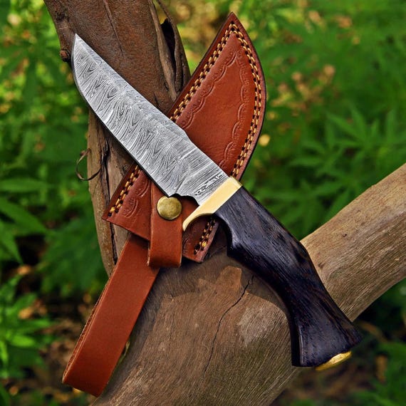 Damascus Steel Viking Knifw, Custom Hand Forged Viking Knifw For Father Day Gift, Decorative Unique Knifw For Camping, Gift For Viking Lover