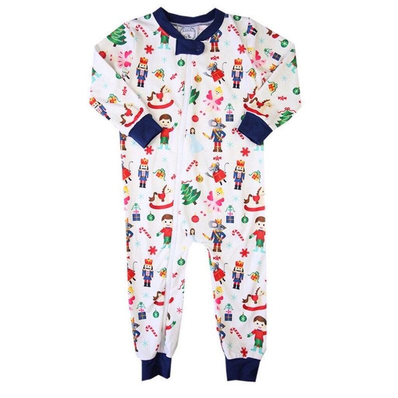 Baby Boy Nutcracker Loungeware Monogrammed Nutcracker Pajama Etsy