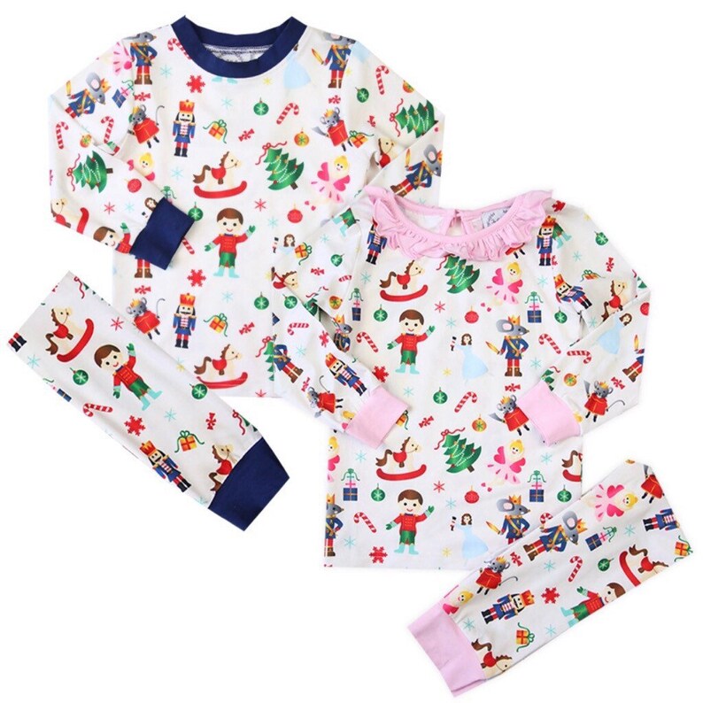 Girl Nutcracker Loungeware Nutcracker Ballet Pajama Etsy