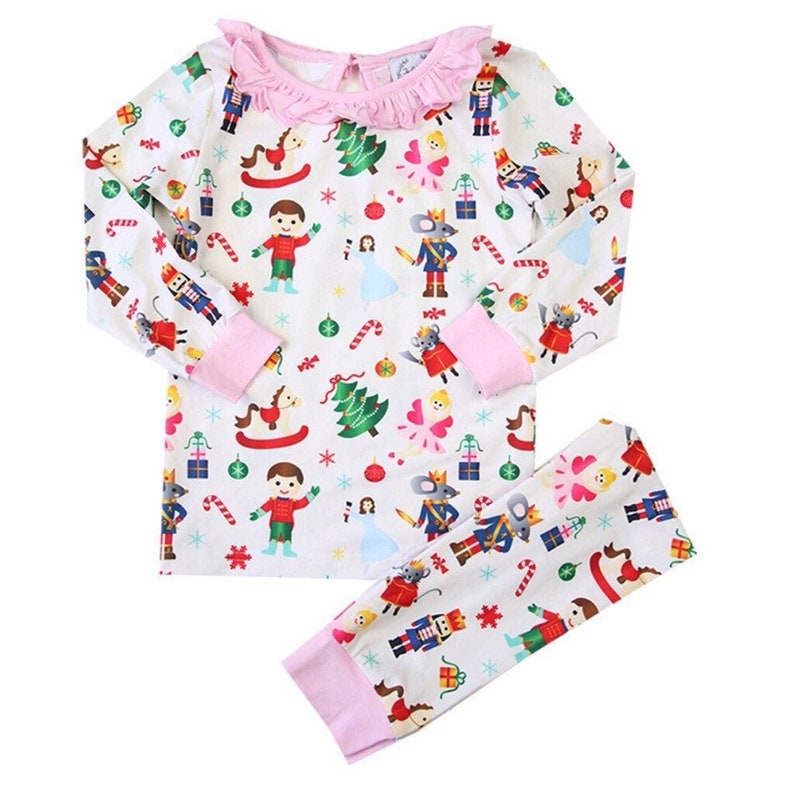 Girl Nutcracker Loungeware Nutcracker Ballet Pajama Etsy