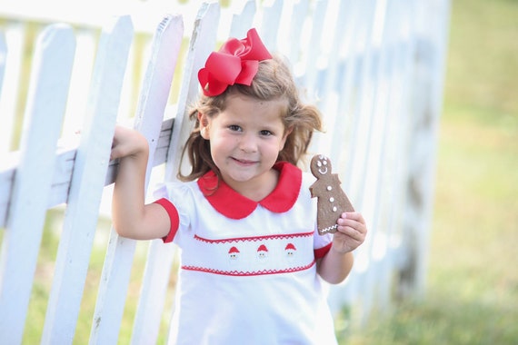 smocked santa