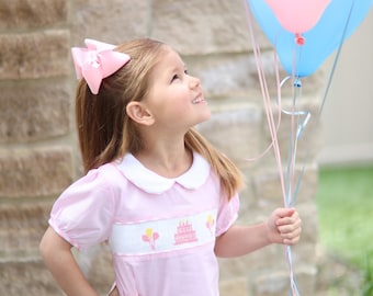 smocked birthday bubble