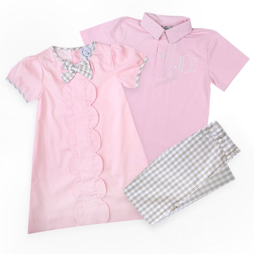 Classic Tan Gingham Pants Boy Gingham Easter Pants Boy Etsy