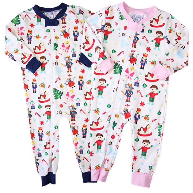 Baby Girl Nutcracker Loungeware Nutcracker Ballet Pj Etsy
