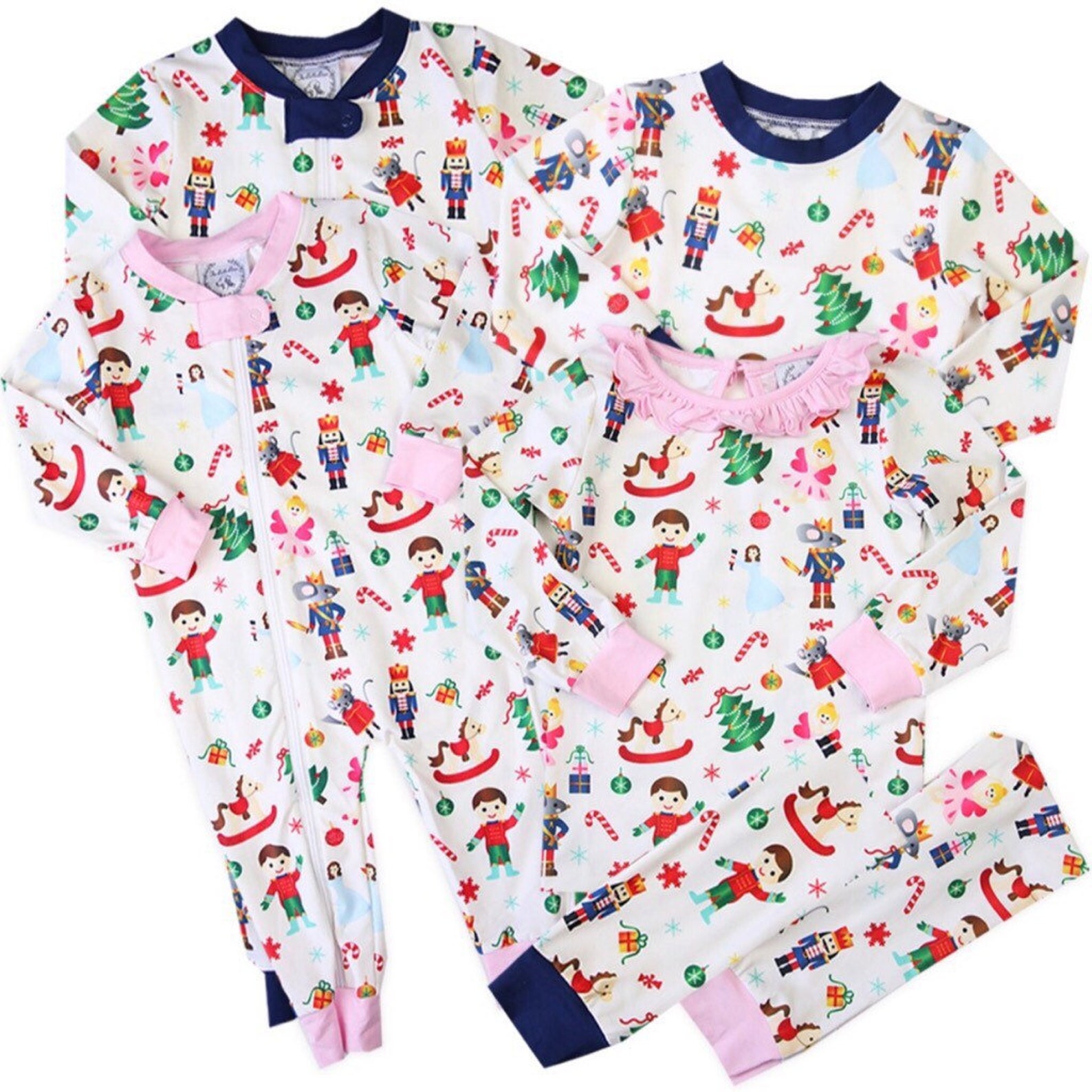 Boy Nutcracker Loungeware Monogram Nutcracker Pajama Etsy