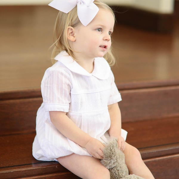 Girl Baptism Outfit Etsy