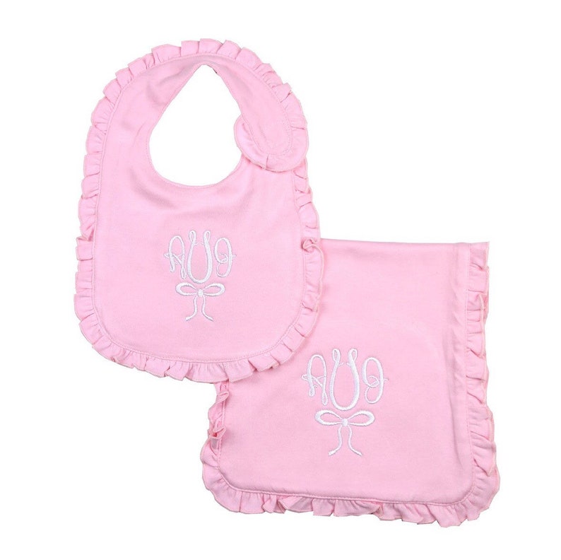 personalized baby bibs and burp cloths