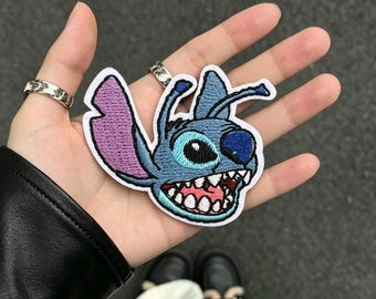 Disney Embroidery Patches | Stitch Fans | Stitch World | Cute Anime Iron-On Patches,Embroidered Patches for Clothing/Backpacks,Disney Gifts.