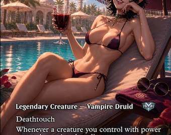 Aryn, Botaniste Deathbloom MAILLOT DE BAIN Proxy 18+ Anime Waifu