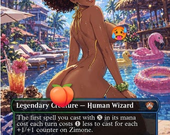 Zimone, procuration d'analyste infini +18 Anime Waifu