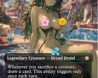 Dina, brasseuse d'essences mandataire +18 Anime Waifu