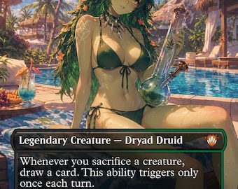 Dina, brasseuse d'essences MAILLOT DE BAIN Proxy +18 Anime Waifu