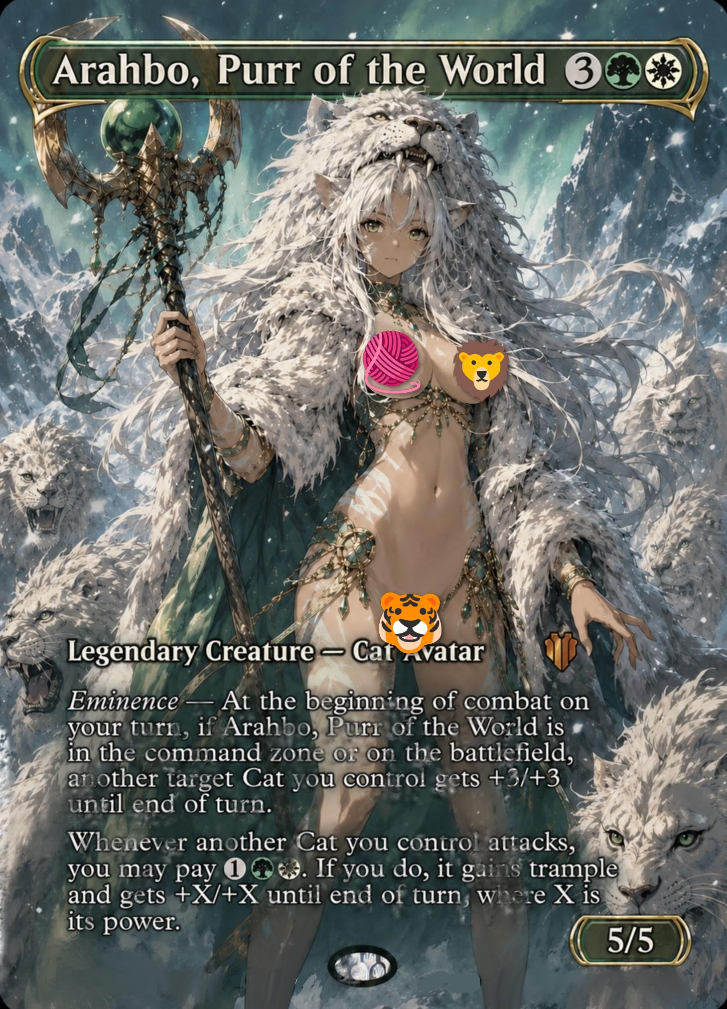 Waifu Mtg Card - Etsy
