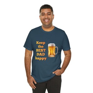 Happy Dad Cotton T-shirt up to 5 XL image 12