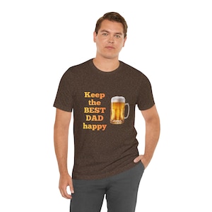Happy Dad Cotton T-shirt up to 5 XL image 11