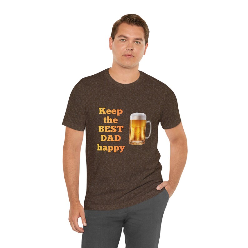 Happy Dad Cotton T-shirt up to 5 XL image 11