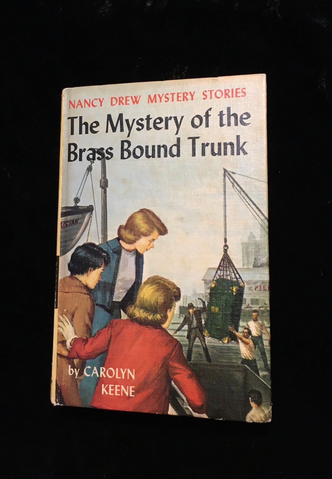 Nancy Drew 17 Mystery of the Brass Bound Trunk Book Club Edition OT ...