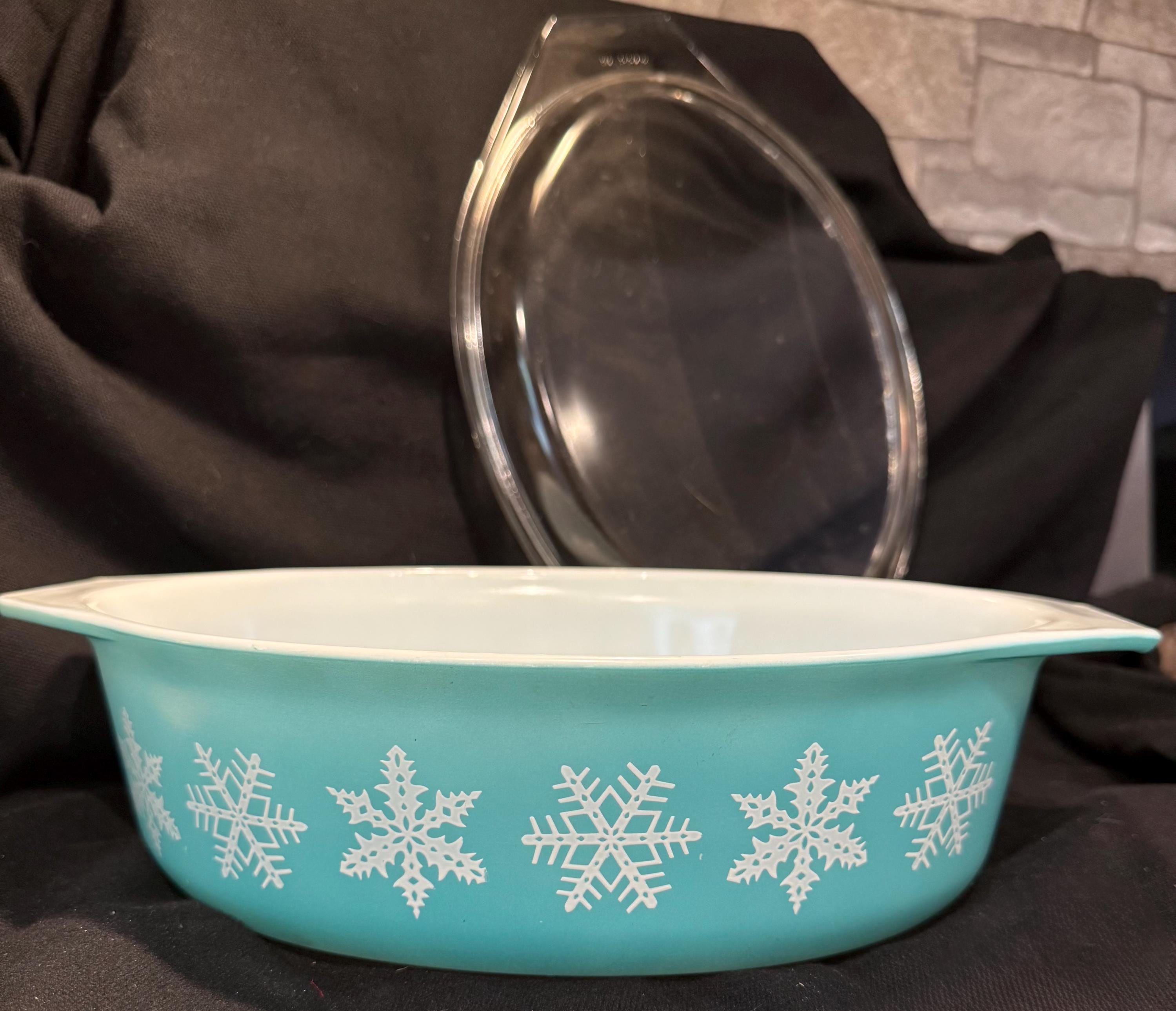 Pyrex Vintage Blue Casserole Dish - Etsy