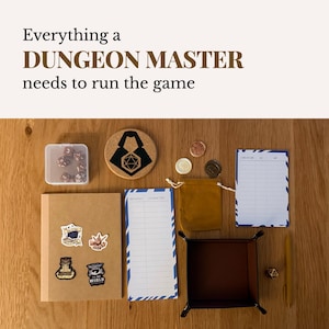 Dungeon Master Kit // Hand-Picked Gift for DMs // Starter Pack for New DMs // DND Game Master Gift
