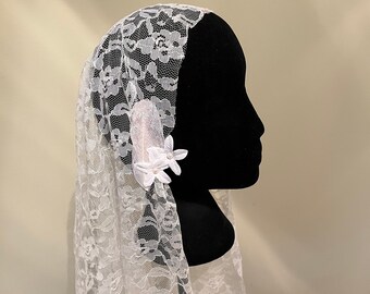 Vintage lace veil