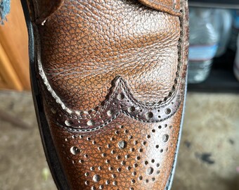 Vintage Weyenberg Massagic Longwing Wingtip Men's Size 10.5