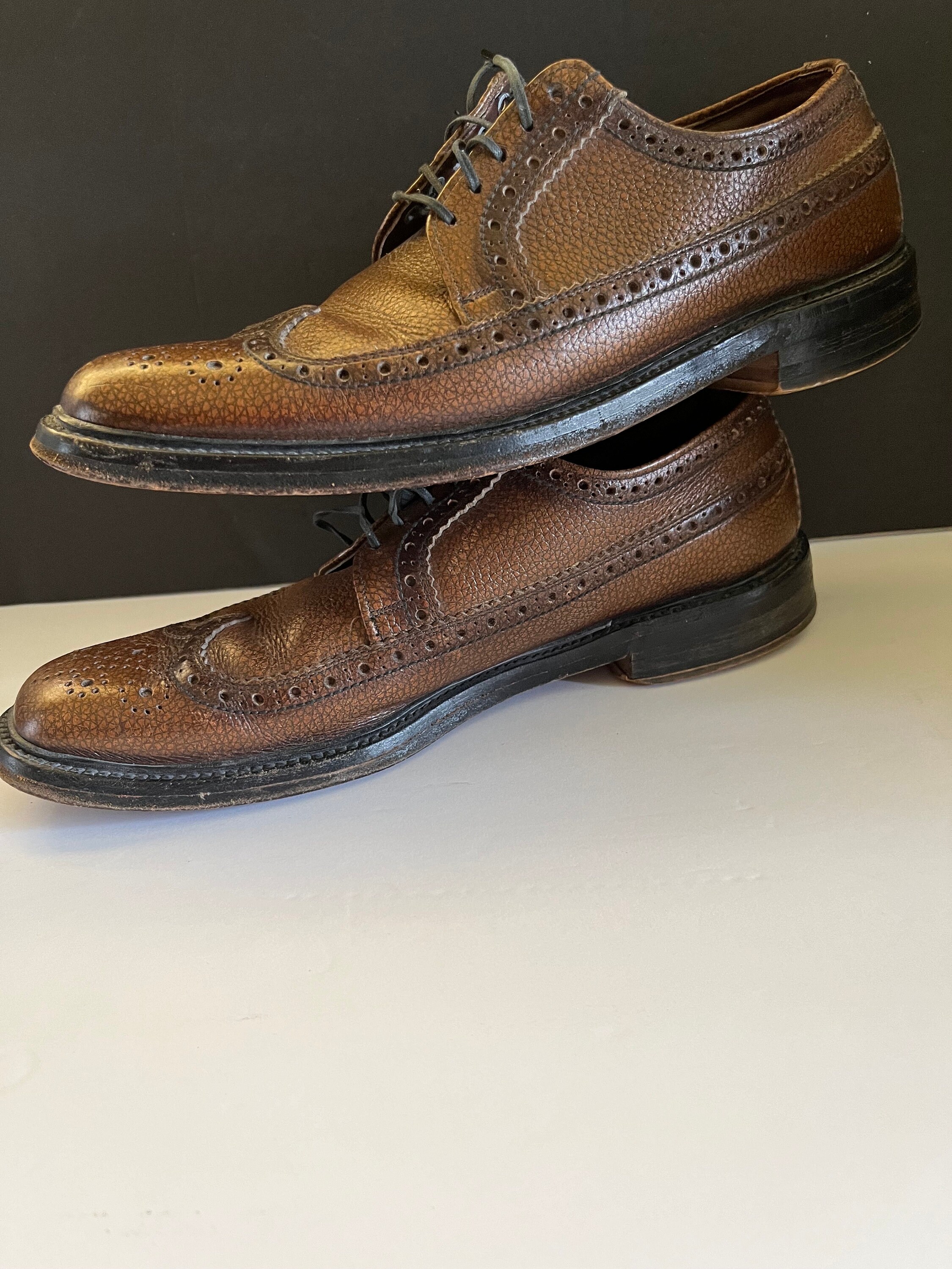靴 WEYENBERG Massagic LONG WING TIP 60s 70s WEYENBERG Massagic LONG WING TIP 60s 70s