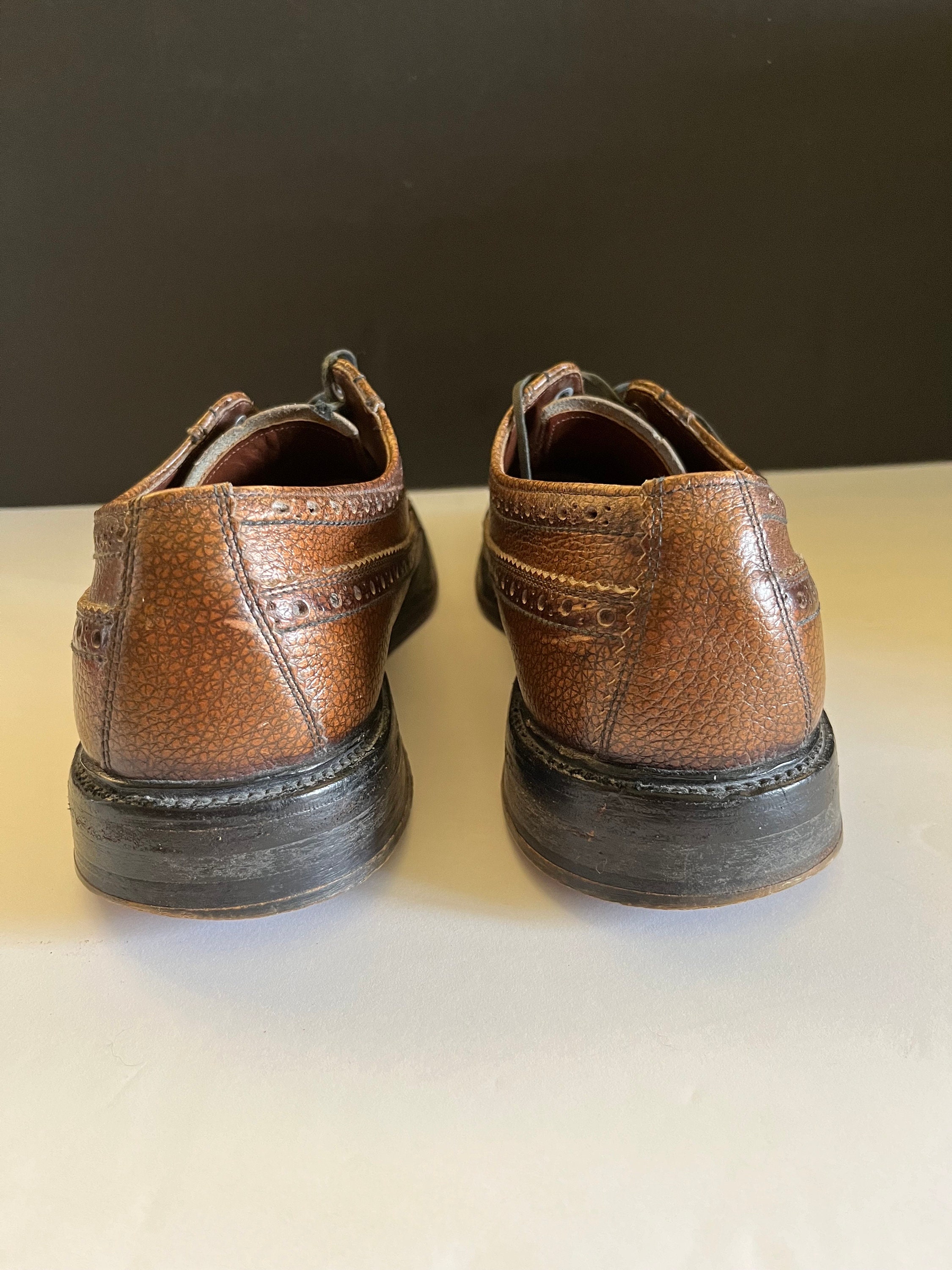 Vintage Weyenberg Massagic Longwing Wingtip Men's Size 10.5
