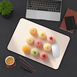Colorful Cakes Desk Mat | Sweets Mouse Pad