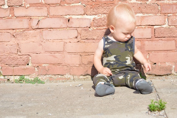 baby boy camo joggers