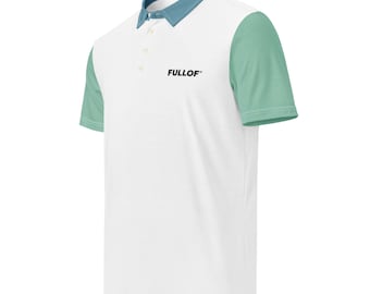 Poloshirt | Zomerpolo in Miami-stijl | Resortkleding voor heren | Minimalistische strandpolo | FULLOF