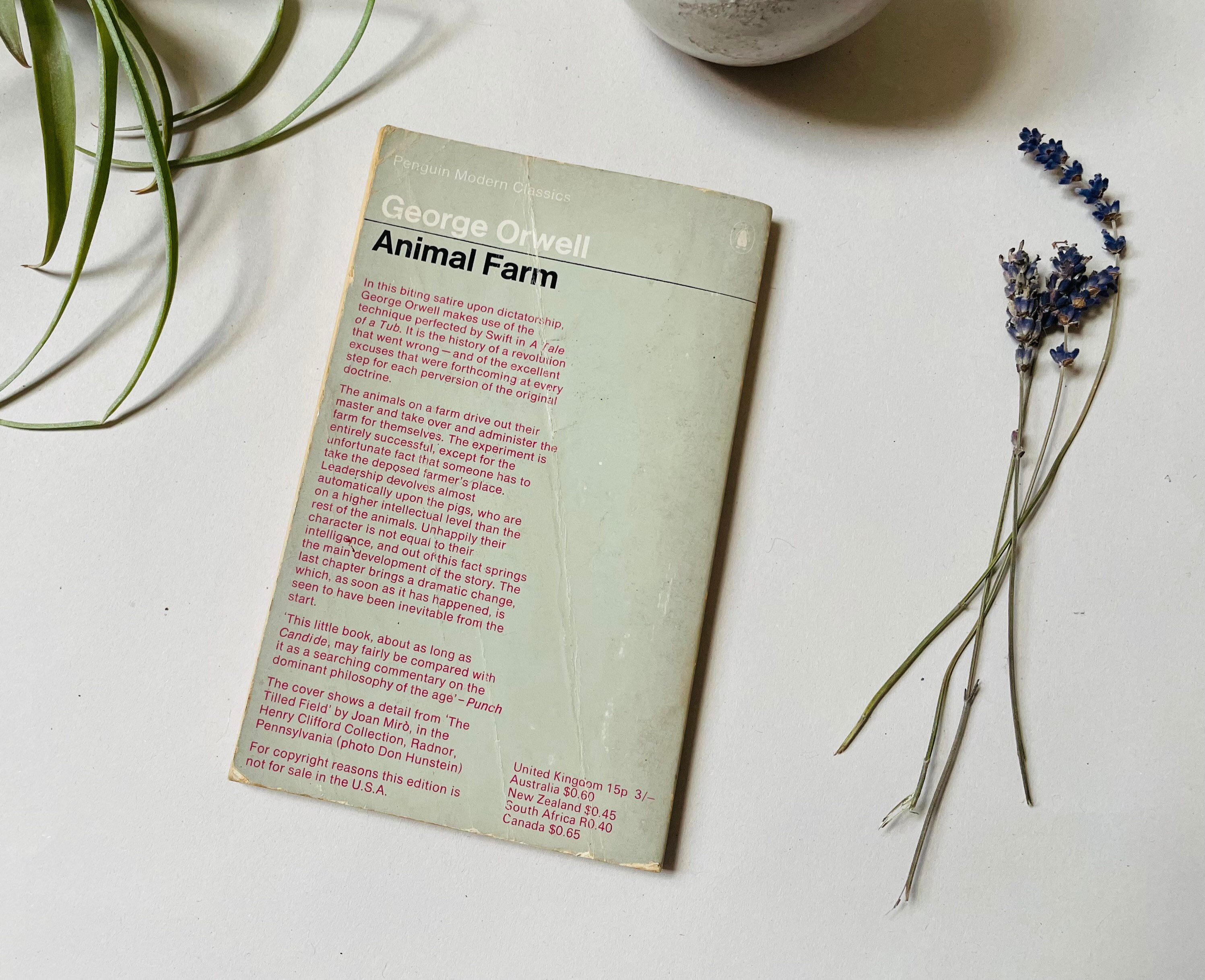 Animal Farm by George Orwell 1969 Paperback Edition Penguin - Etsy Animal Farm by George Orwell 1969 Paperback Edition Penguin - Etsy