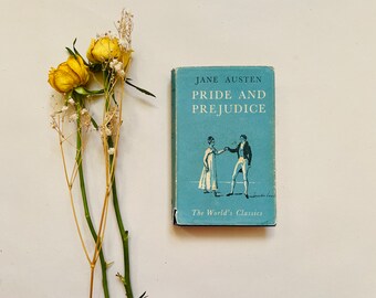 Rare 1962 Edition of Pride and Prejudice by Jane Austen Vintage Book