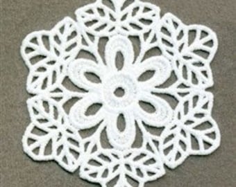 Lace Doily Coasters